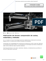 Fabricación de Drones - Comprensión de Costos, Materiales y Métodos - Mecanizado AT