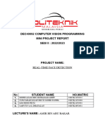 Computer Vision Mini Project Report 