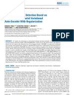 Network Intrusion Detection Based On Supervised Adversarial Variational Auto-Encoder With Regularization