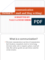 E Communication