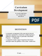 Curriculam Determinants or Process