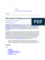 IT Governance Wikipedia