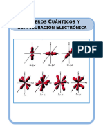 Reglas de Distribución Electónica y Números Cuánticos