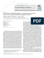 Comparison Between IDSA and ESCMID - CMI 2022