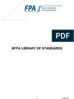 BFPA's Published Standards Library