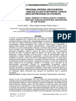 Artigo - Analise Da Terapia Nutricional em Pacietes Oncologicos