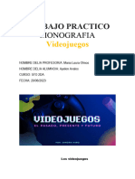 TRABAJO PRACTICO MONOGRAFIA Videojuegos