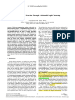 Insider Threat Detection Through Attributed Graph Clustering