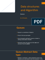 Data Structures and Algorithm: Queues