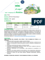 Propuesta El Vuelo Del Sapo 4º Año