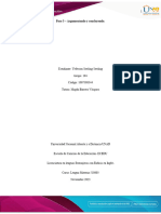 Paso 3 - Argumentando y Concluyendo