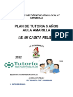 Plan de Tutoria Aula