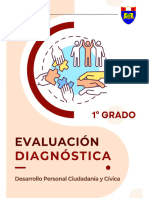 Prueba Evaluación Diagnostica DPCC 1° Grado