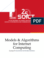 SoICT-Eng - ProbComp - Lec 9 - Random Network Models