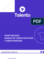 9 - Adaptabilidad, Manejo de Tareas Múltiples y Saber Priorizar