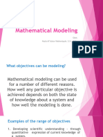 Mathematical Modeling