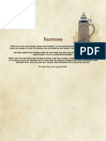 Factions For 5e