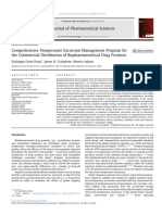 Comprehensive Temperature Excursion Management Program