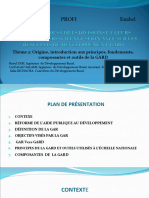 Origine Principes Composantes formationGARD DDEAP