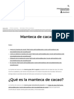 Manteca de Cacao - Todo Lo Que Necesita Saber Sobre El Chocolate Valrhona