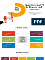 Digital Marketing PPT For Mall