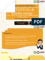 Lesson 3 Potential & Kinetic Energy