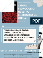 6.1 - Campo Pedagógico Nuestro Territorio de Lucha