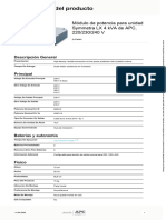 APC - Módulo de Energía Symmetra - SYPM4KI