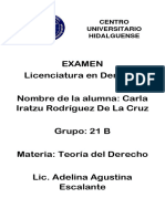 Examen Global de Teoria Del Derecho 2