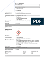 Us z8 942664 Spray Cleaner