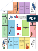 Juego de Mesa Democracia Tablero Tamaño Carta