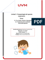 2.1, 2.2 - Fisiopatología Respiratoria