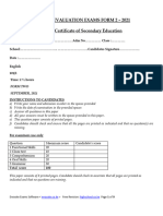 101 Form 2 End Term 1 Exams ENGLISH Questions