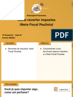 Como Reverter Impostos (Nota Fiscal Paulista) : Educação Financeira