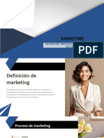 Semana 01 - Marketing, Definiciones.