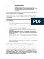 Principios de Contabilidad Generalmente Aceptados