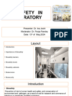 Biosafety in Laboratory