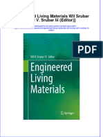 Ebook Engineered Living Materials Wil Srubar Wil V Srubar Iii Editor Online PDF All Chapter