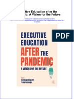 Ebook Executive Education After The Pandemic A Vision For The Future Online PDF All Chapter