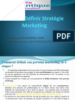 Dossier Definir Strategie Marketing