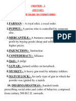 S.St. Class 8th History From Trade To Territory Notebookwork 1