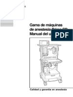 Manual de Usuario - Maquina Anestesia Penlon SP