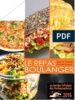 Livret Recettes Repas Boulanger