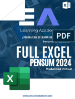 Pensum Excel 2024 - EA