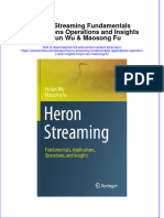 Ebook Heron Streaming Fundamentals Applications Operations and Insights Huijun Wu Maosong Fu Online PDF All Chapter