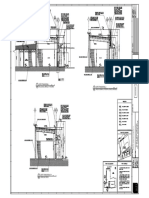 Plano de Cortes Por Fachada Plaza Comercial