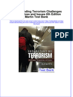 PDF Understanding Terrorism Challenges Perspectives and Issues 6Th Edition Martin Test Bank Online Ebook Full Chapter