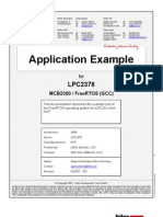 Application Example: Mcb2300 / Freertos (GCC)