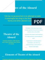 Theatre of The Absurd