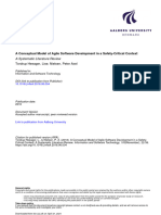 Pre Print A Conceptual Model of Agile Software Development in A Safety